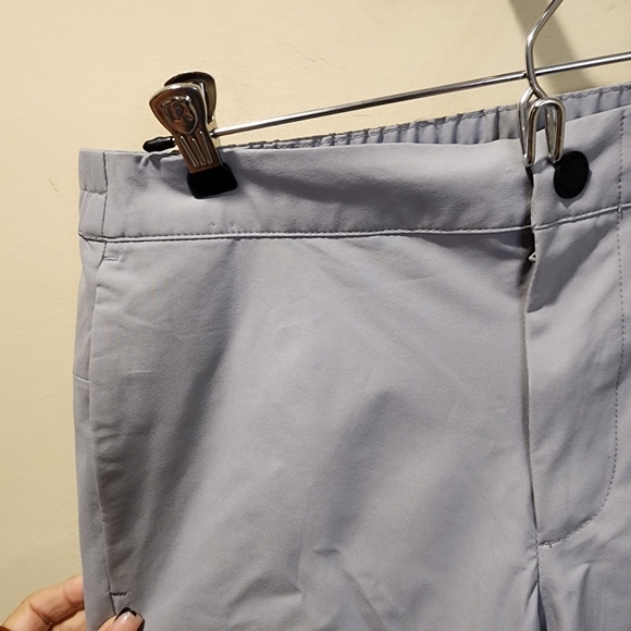 Banana Republic Men's Gray Motion Tech Hybrid Pant Water Repellent Slim Fit 30 - Picture 7 of 15